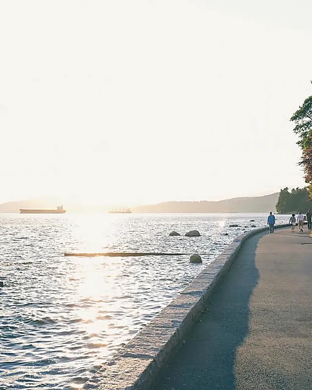 A quiet path running beside water